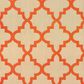 Oriental Weavers Cayman Sand and Orange 1"10" x 3"3" Indoor/Outdoor Area Rug, , large