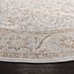 Safavieh Isabella 6"7" Round Cream and Beige Area Rug, , large