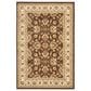 Safavieh Lyndhurst LNH553 4" x 6" Brown and Ivory Area Rug, , large