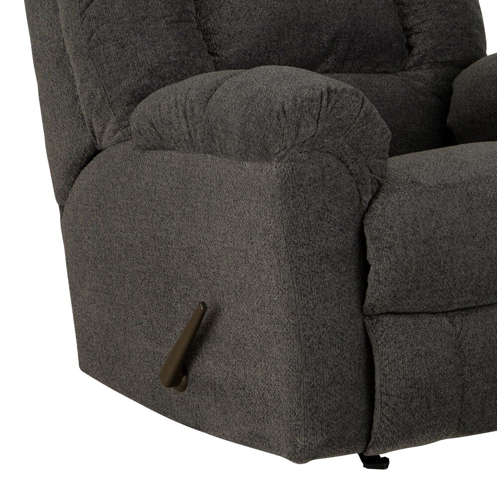 HomeStretch Champ Manual Rocker Recliner in Charcoal, , large