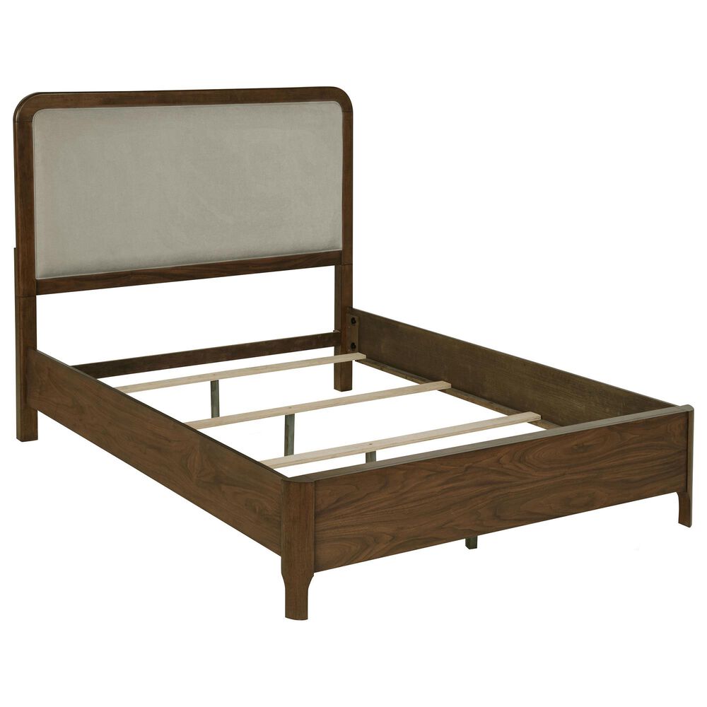 Pacific Landing Maderia Queen Side Rails and Slats in Walnut, , large