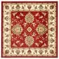 Safavieh Lyndhurst LNH555 6"7" Square Red and Ivory Area Rug, , large
