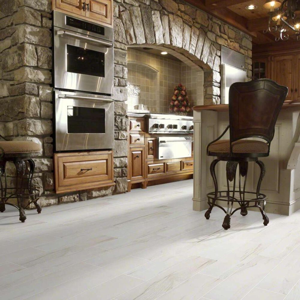 Shaw Voyage White 6&quot; x 24&quot; Porcelain Tile, , large