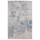 Feizy Zarah 3"6" x 5"6" Beige and Blue Area Rug, , large