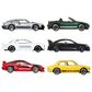 Hot Wheels Toy Cars 1:64 Scale Japanese Multipack Vehicles in Multicolor (Set of 6), , large