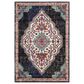 Safavieh Monaco MNC254Z 5"1" x 7"7" Black and Blue Area Rug, , large