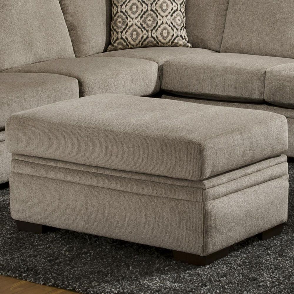 Southaven Storage Ottoman in Gray Cornell Pewter Nebraska Furniture Mart