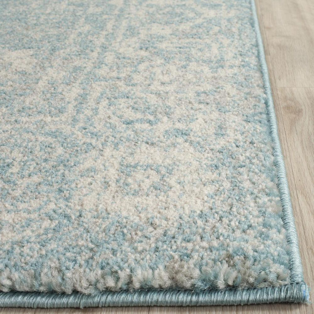 Safavieh Evoke EVK270D-4 4&#39; x 6&#39; Light Blue/Ivory Area Rug, , large