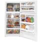 Hotpoint 15.6 Cu. Ft. Recessed Handle Top Freezer Refrigerator Right Hinge in White, , large
