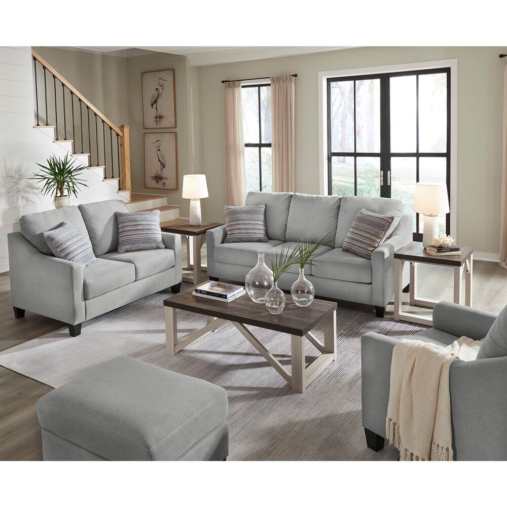 Ashley Adlai Stationary Sofa in Shadow, , large
