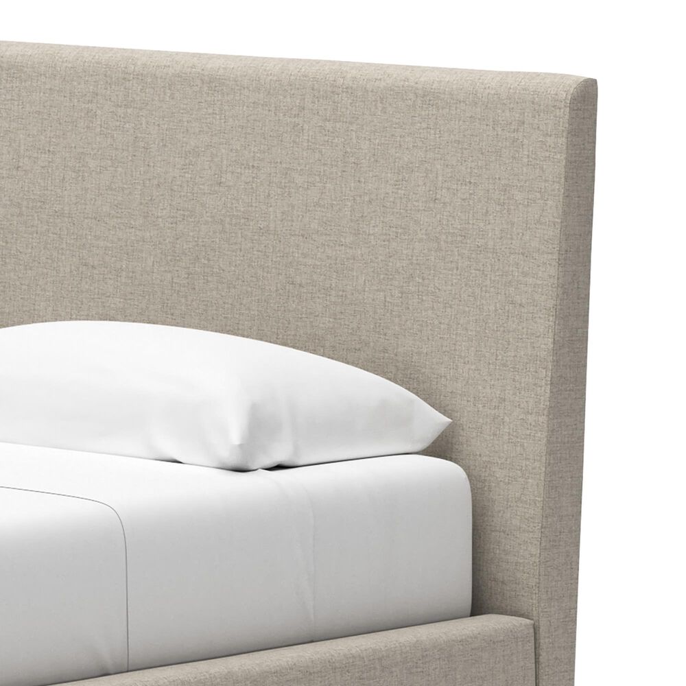 Ashley Cielden King Upholstered Platform Bed with Roll Slats in Tan, , large