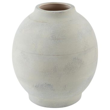 Ashley Clayson 12" Vase in Distressed Sage Green, , large