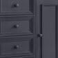 Oxford Baby Weston 2-Piece Crib and Chifferobe Nursery Set in Midnight Slate, , large