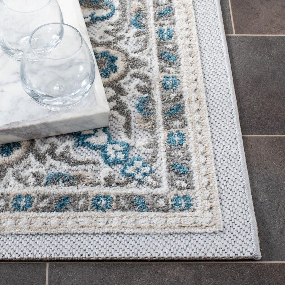 Safavieh Cabana CBN680N 5&#39;5&quot; x 7&#39;7&quot; Navy and Grey Indoor/Outdoor Area Performance Rug, , large