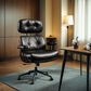 HOMLUX High Back Executive Office Chair with PU Leather in Black, , large