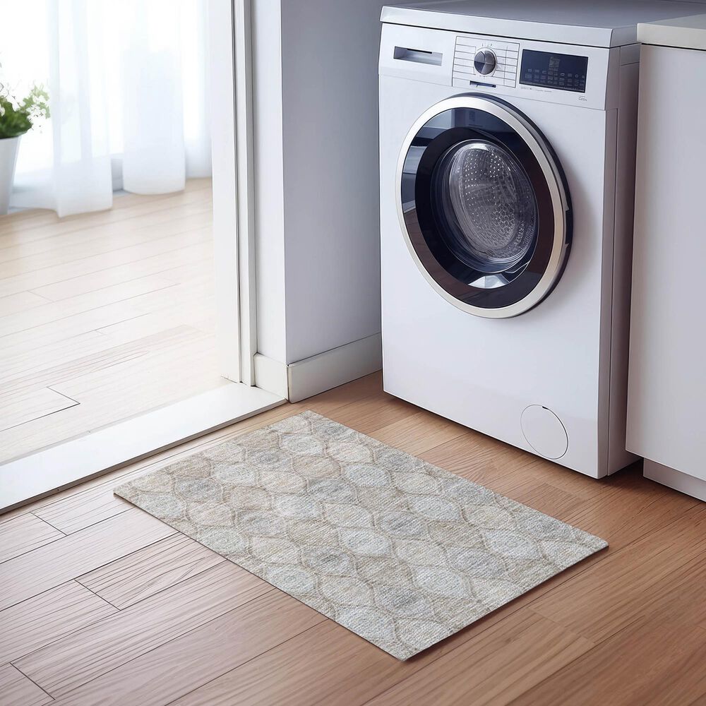 Dalyn Rug Company Solace SL1 1&#39;8&quot; x 2&#39;6&quot; Taupe Area Rug, , large