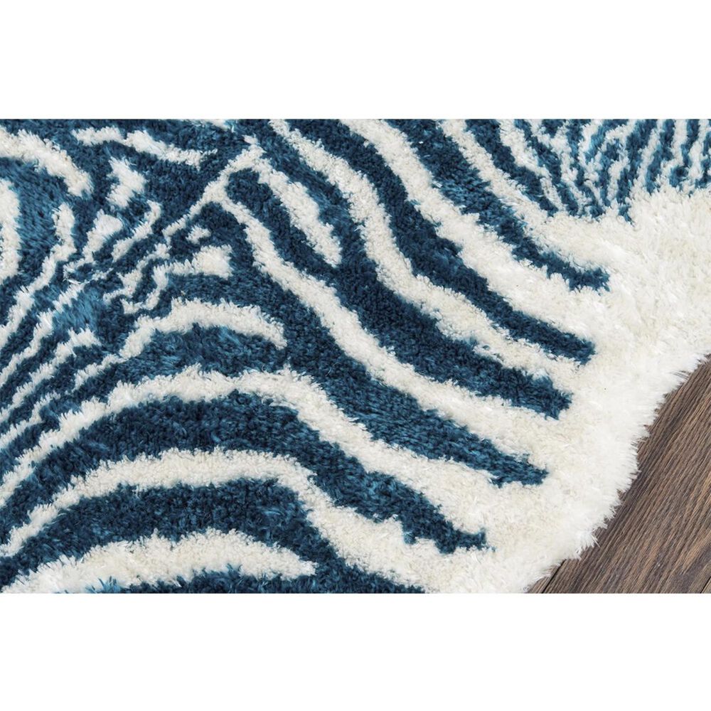 Novogratz Kalahary KAL-1 5&#39; x 7&#39;6&quot; Turquoise Area Rug, , large