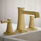 Kohler Riff Widespread Bathroom Sink Faucet in Vibrant Brushed Moderne Brass, , large