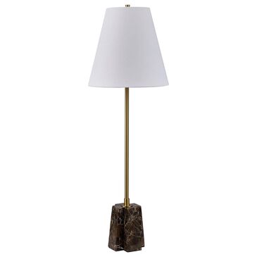 Southern Lighting Sparrow Buffet Lamp in Brown and Brass, , large