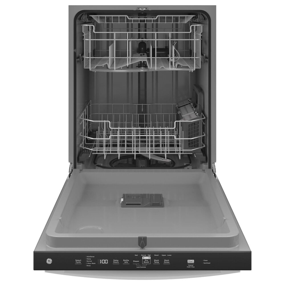 GE Appliances 24&quot; Built-In Bar Handle Dishwasher with 50 dBA in White, , large