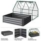 Timberlake Raised Garden Bed with Green House in Green, , large