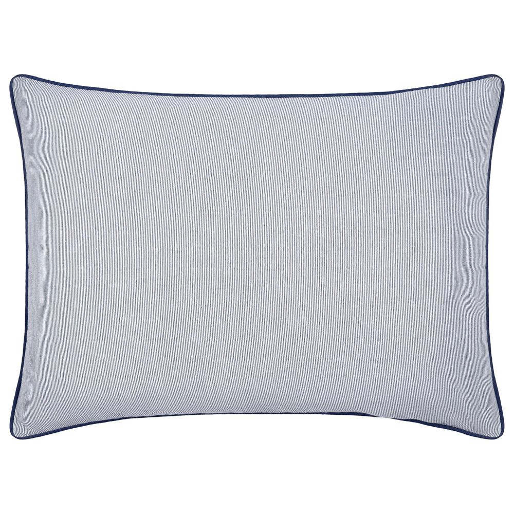 Surya Jessie 3-Piece Queen Duvet Set in Navy and Cream, , large