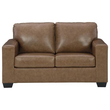 Ashley Bolsena Stationary Loveseat in Caramel, , large