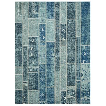 Safavieh Monaco MNC216J-4 4" x 5"7" Blue/Multi Area Rug, , large