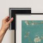 Deco TV Frames Premiere 50" 50"  Premiere Bezel for Samsung the Frame TV in Antique Silver and Black, , large