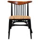 Baxton Studio Parthenia Side Chair in Black, Walnut Brown and Natural Brown, , large