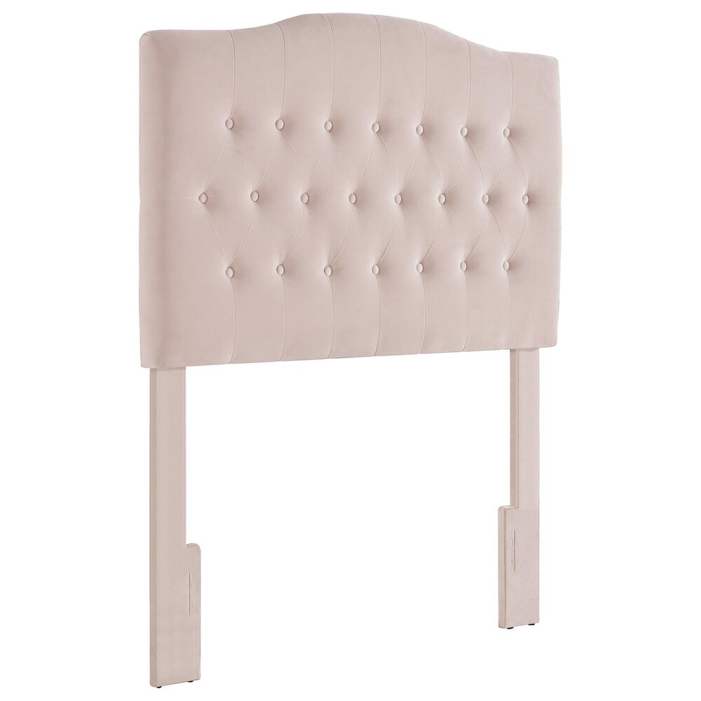 Accentric Approach Twin Upholstered Headboard in Purple, , large