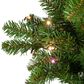 The Gerson Company 7" Alpine Pre-Lit Artificial Christmas Tree in Green, , large