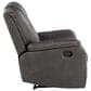 Steve Silver Katrine Manual Recliner in Charcoal, , large
