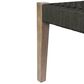 Armen Living Rhett Patio Bench in Charcoal, , large