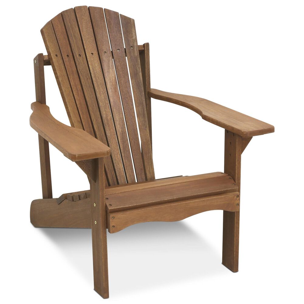 Homlux Patio Adirondack Chair in Natural, , large