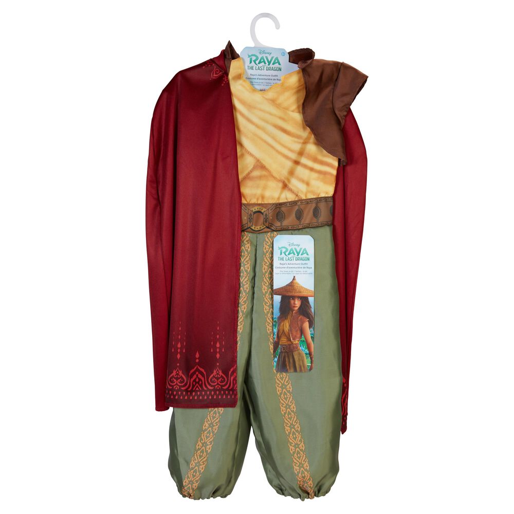 Disney Raya and The Last Dragon Raya"s Adventure Outfit Costume, , large