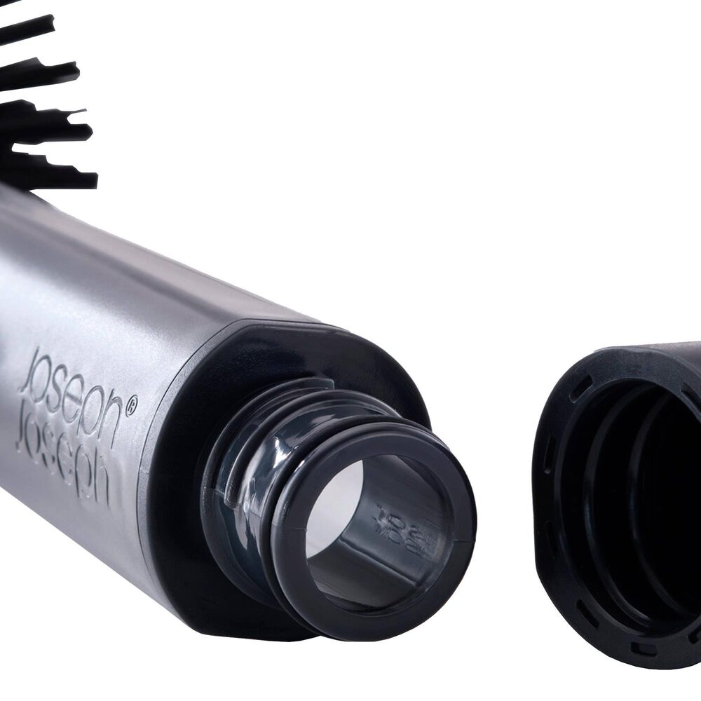 Joseph Joseph SinkTech Soap Dispensing Washing Up Brush with Replacement Head in Clear and Black, , large
