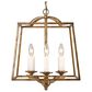 Golden Lighting Athena 3-Light Pendant in Grecian Gold, , large
