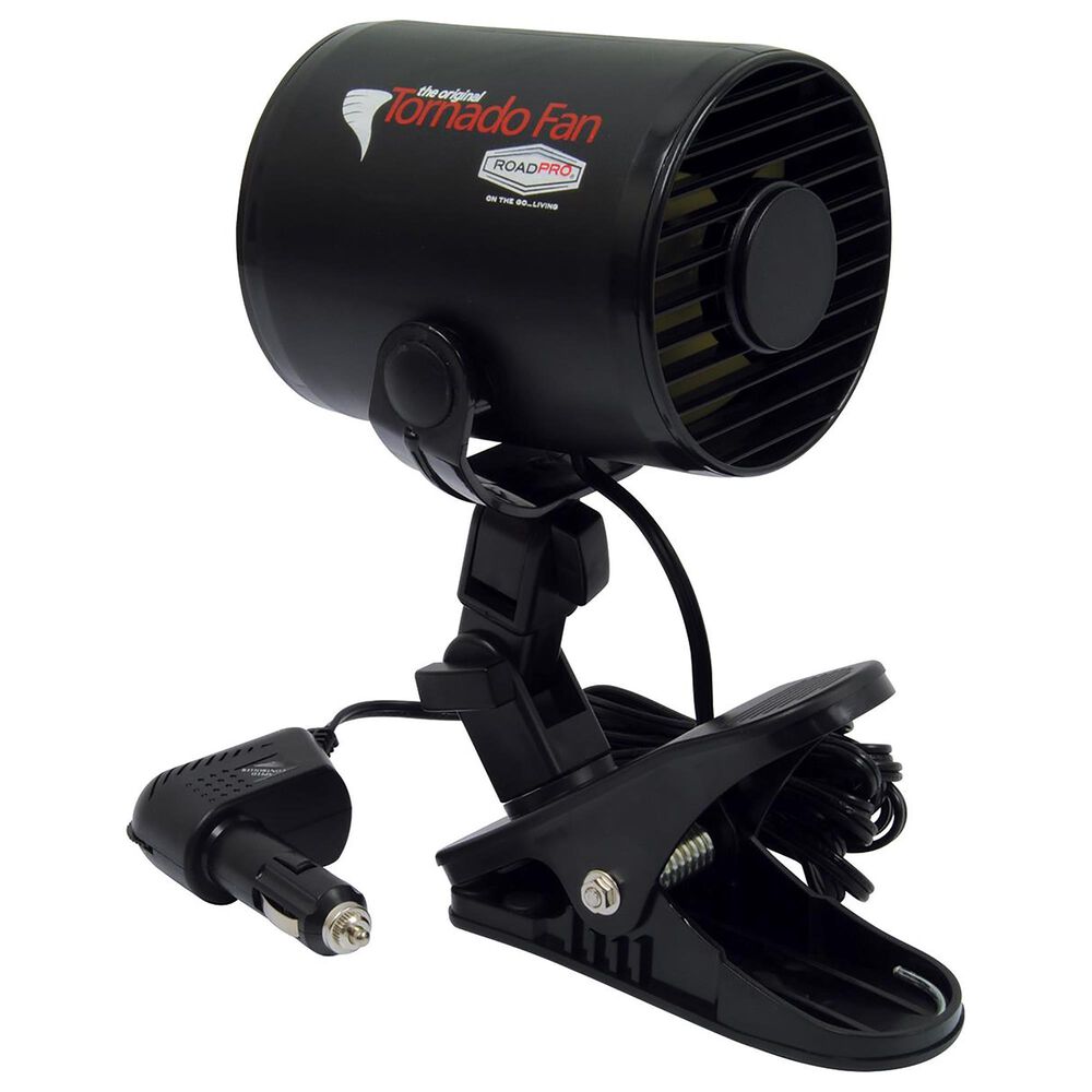 RoadPro Fan-Tornado Variable Speed W/Mount Clip, , large