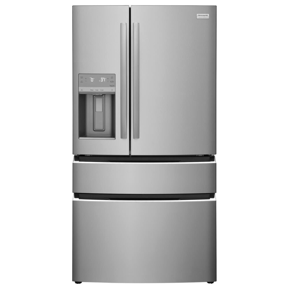 Frigidaire Gallery 4 PC Kitchen Package with 26.3 Cu. Ft. Standard-Depth 4-Door French Door Refrigerator, 30&quot; Induction Range with Total Convection, 1.9 Cu Ft Over the Range Microwave with Air Fry, and 24&quot; Built-In Pocket Handle Dishwasher with CleanBoost, , large