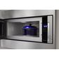 KitchenAid 1000 Watt Built-In Low Profile Microwave with Standard Trim Kit in Stainless Steel, , large