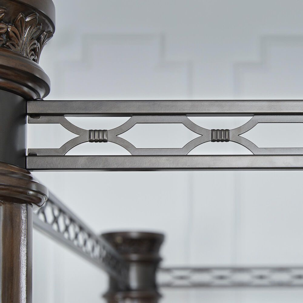 Millenium Maylee Queen Canopy Bed in Dark Brown, , large