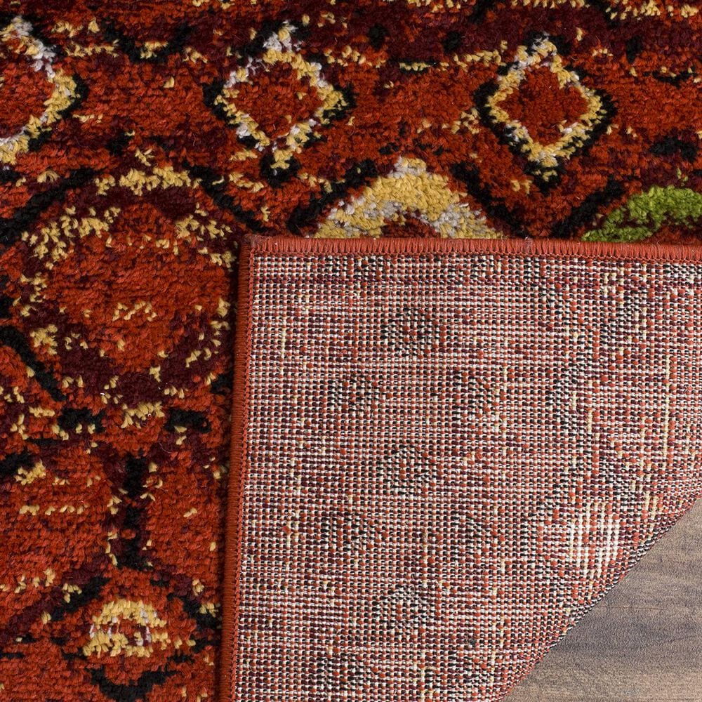 Safavieh Amsterdam AMS108D-5 5&#39;1&quot; x 7&#39;6&quot; Terracotta/Multi Area Rug, , large