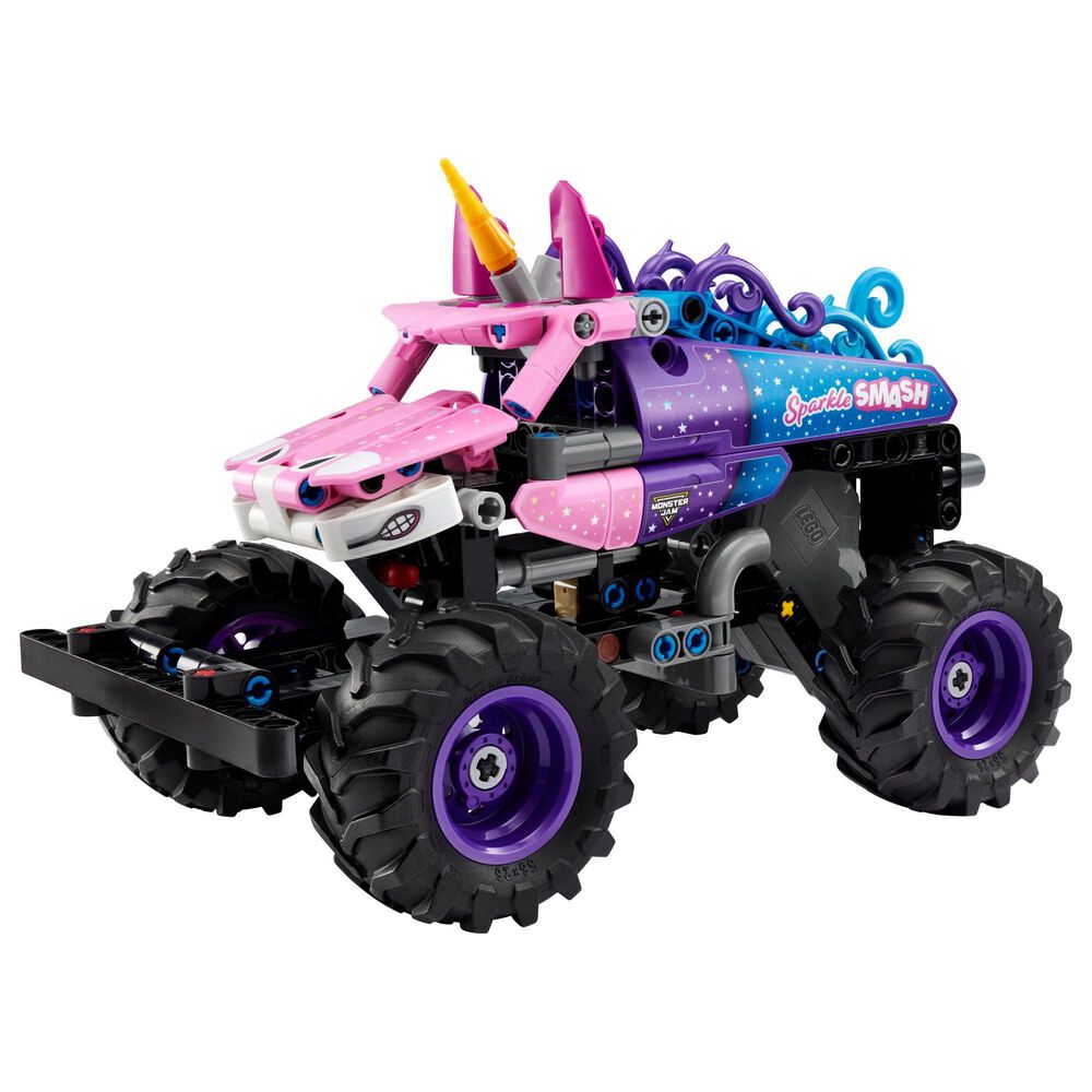 LEGO Technic Monster Jam Sparkle Smash Pull-Back Building Set, , large