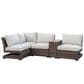 Summit Home Mendocino 5-Piece Patio Sectional in Brown, , large