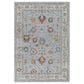 Surya Reina REN-2306 Light Gray, Cream, Denim, Rust, Mustard and Olive 10" x 13"11" Area Rug, , large