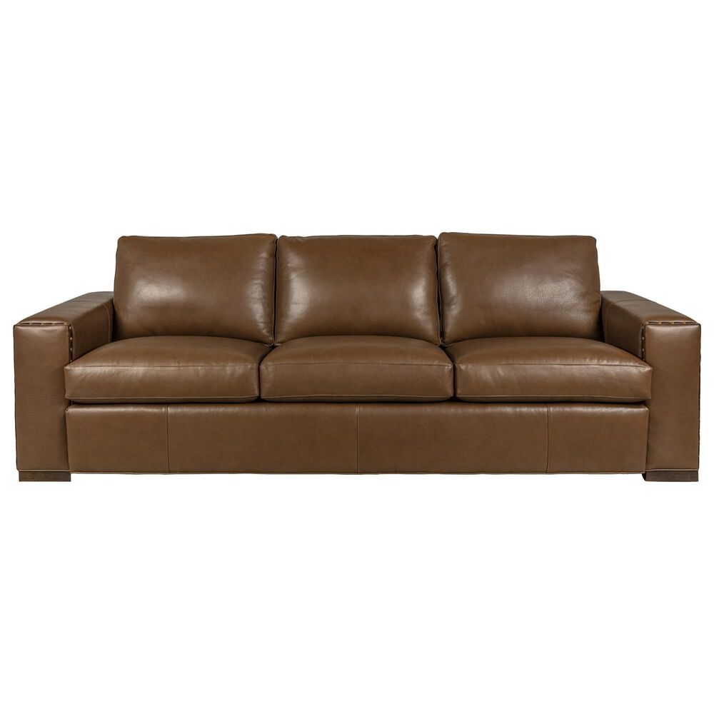 Hancock and Moore Suncrest Stationary Sofa in Fenway Whiskey, , large
