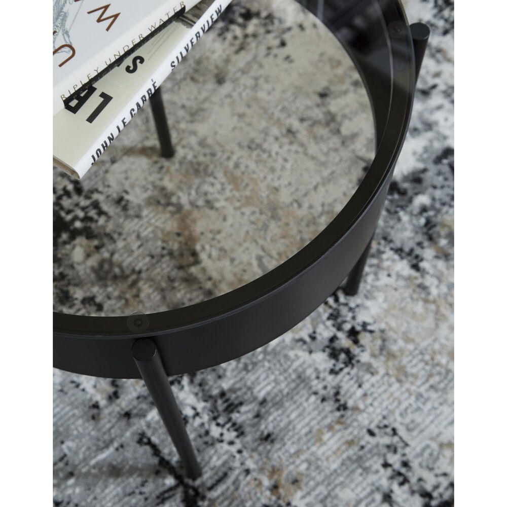 Ashley Ardoline 3-Piece Occasional Table Set in Black, , large