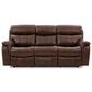 Oxford Furniture Manual Reclining Sofa in Brazil Tobacco, , large