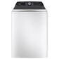 GE Profile 5.3 Cu. Ft. Top Load Washer with Agitator in White, , large